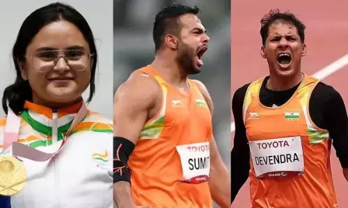 ٹوکیو پیرالمپکس 2021 کی جھلکیاں: سومیت، اوانی نے طلائی تمغے جیتا کیونکہ ہندوستان نے 7ویں دن 5 تمغے جیتے